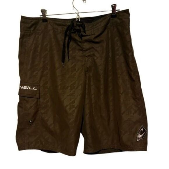 O’Neill Size 34 Brown Board Shorts - Picture 1 of 7